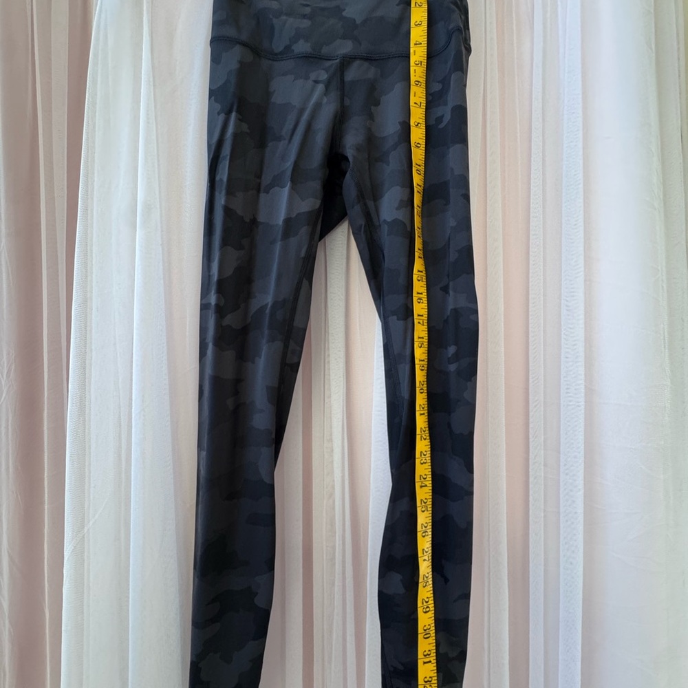 Lululemon Athletica Dark Camouflage Leggings